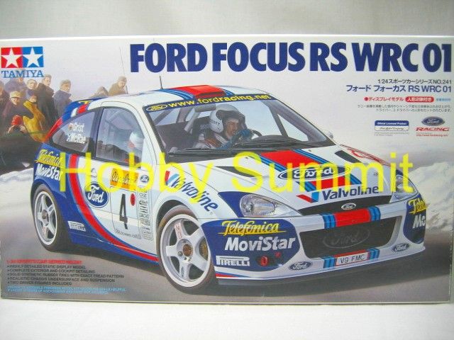 値下げ！Ford Focus RS WRC ミニカー Ford Focus Rs Wrc 2001 none / Tamiya USA